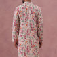 Cotton Blend Printed Kurtas ( ANMKO 275Peach )  [RT] [L-3]