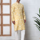 Festive Silk Blend Embroidered Kurtas ( HOPKO 011Yellow )  [RT] [P-3]