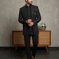 Men’s Premium Embroidered Indo-Western Set ( 50JIND 128Black S )