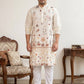 Floral Embroidered and Sequins Kurta Set