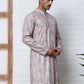 Men's Festive Sequins & Thread Work Kurtas ( ANMKO 288Grey )  [RT] [C-3]