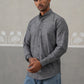 Cotton Blend Solid Casual Shirt for Men ( RDSH 032Grey )