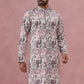 Men’s Stylish Printed Cotton Blend Kurtas ( ANMKO 274Blue )  [RT] [N-6]