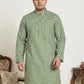 Men's Geometric Printed Kurta