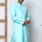 Solid Kurta for Men ( ANMKO 273Sky )  [RT] [H-3]