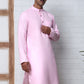Solid Kurta for Men ( ANMKO 273Pink )  [RT] [H-3]