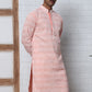 Embroidered Viscose Rayon Kurta ( ANMKO 280Peach )  [RT] [M-6]