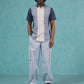 Printed Half Sleeve Lycra Shirt for Men