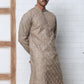 Geometric Sequin Pattern Kurtas ( ANMKO 282Brown )  [RT] [L-4]
