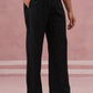 Solid Cotton Pyjama For Men (JOPJ 011 Black )