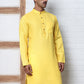 Solid Kurta for Men ( ANMKO 273Lemon )  [RT] [H-3]