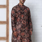 Cotton Blend Floral Printed Kurtas ( ANMKO 294Coffee )  [RT] [M-5]