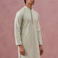 Silk Blend Embroidered Kurtas ( ANMKO 301Pista )  [RT] [L-6]
