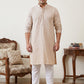 Sequin Embroidered Pure Cotton Kurta with Pyjamas