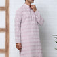 Embroidered Viscose Rayon Kurta ( ANMKO 280Purple )  [RT] [M-6]