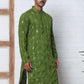 Viscose Rayon Mirror-Work Kurtas ( ANMKO 290Olive )  [RT] [O-7]