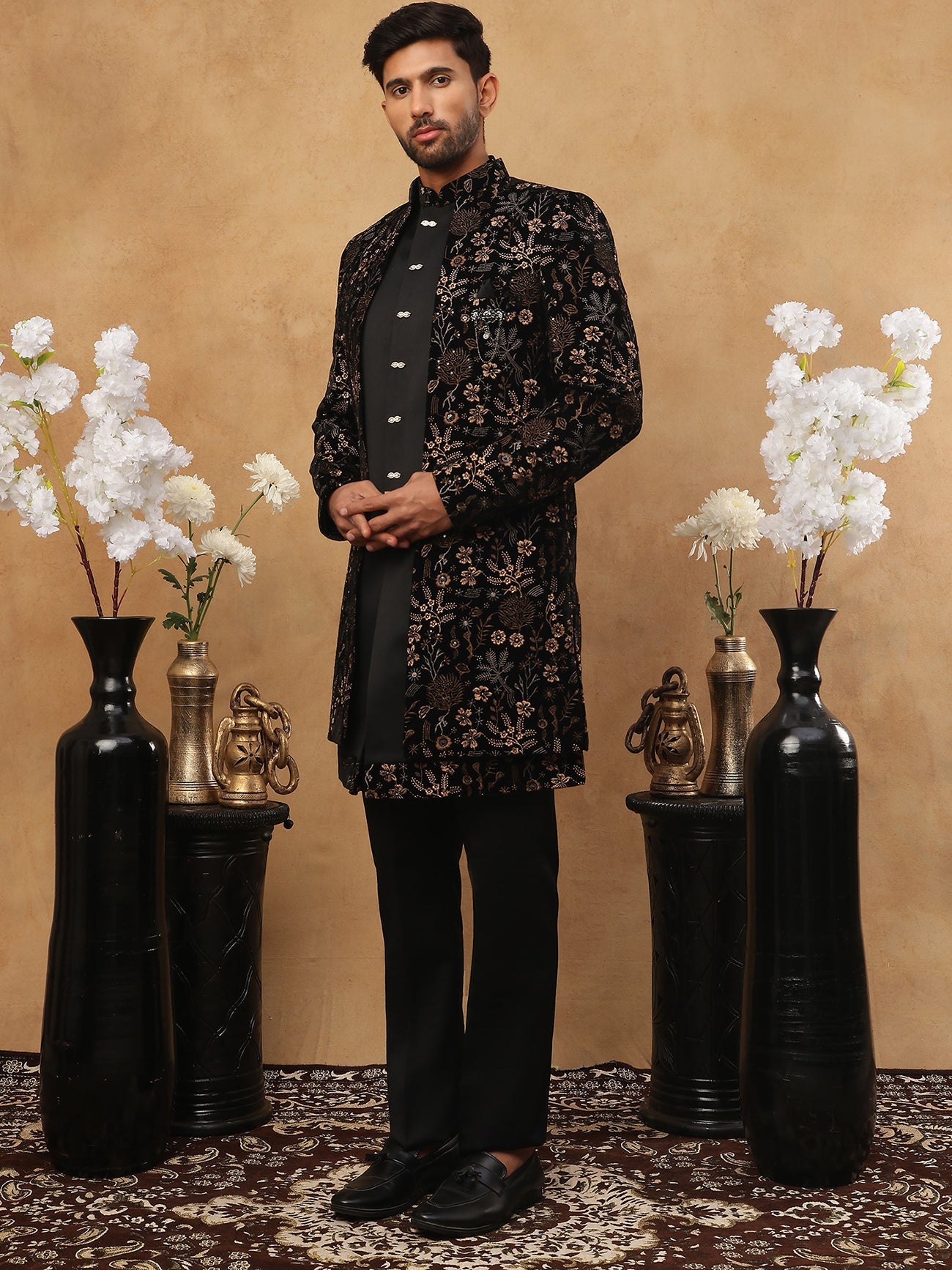 Men’s Indo-Western in Imported fabric ( 50JIIND 106Bronze )