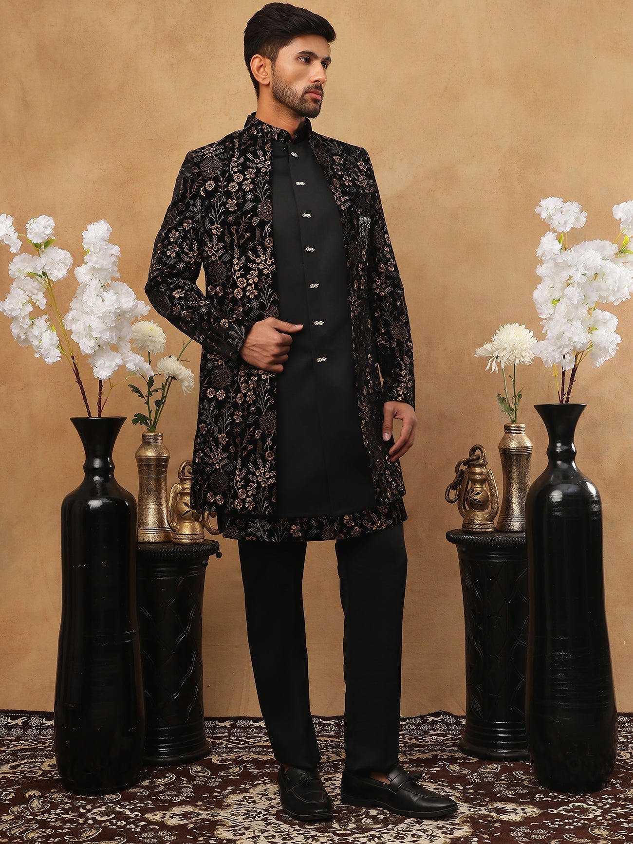 Men’s Indo-Western in Imported fabric ( 50JIIND 106Bronze )
