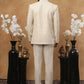 Men’s Embroidered Indo-Western Set ( 50JIIND 114Cream )
