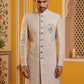 Silk Blend Embroidered Sherwani Set ( 50JIND 136Pink S )
