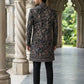 Ethnic Velvet Embroidered Sherwani Set ( 50JIND 142Black S )