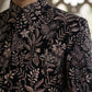 Ethnic Velvet Embroidered Sherwani Set ( 50JIND 142Black S )