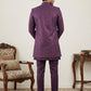 Designer Cotton Blend Indo-Western Set ( 50JIND 144Wine S )