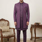 Designer Cotton Blend Indo-Western Set ( 50JIND 144Wine S )