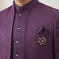 Designer Cotton Blend Indo-Western Set ( 50JIND 144Wine S )