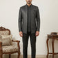 Cotton Blend Textured Indo-Western Set ( 50JIND 150Grey S )