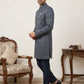 Woven Design Jacquard Indo-Western Set