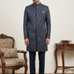 Woven Design Jacquard Indo-Western Set