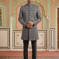 Woven Design Jacquard Indo-Western Set ( 50JIND 152Purple S )