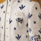 Men’s Embroidered Silk Blend Indo-Western Set ( 50JIND 158White S )