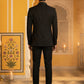 Japanese Embroidered Indo-Western Set ( 50JIND 160Black S )