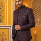 Cotton Blend Solid Indo-Western Set