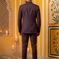 Cotton Blend Solid Indo-Western Set