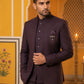 Cotton Blend Solid Indo-Western Set