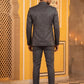Cotton Blend Textured Indo-Western Set ( 50JIND 174Grey )