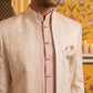 Jacquard Silk Ethnic Indo-Western Set ( 50JIIND 178Magenta )