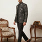 Imported Japanese Embroidered Indo-Western Set ( 50JIND 188Black )