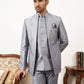 Men Embroidered Silk Blend Indo-Western Set