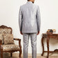 Men Embroidered Silk Blend Indo-Western Set