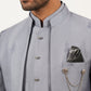 Men Embroidered Silk Blend Indo-Western Set