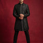 Cotton Blend Embroidered Indo-Western Set for Men