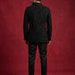 Men’s Velvet Embroidered Indo-Western Set