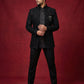 Men’s Velvet Embroidered Indo-Western Set
