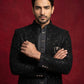 Men’s Velvet Embroidered Indo-Western Set