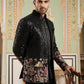 Men’s Velvet Embroidered Indo-Western Set
