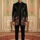 Men’s Velvet Embroidered Indo-Western Set